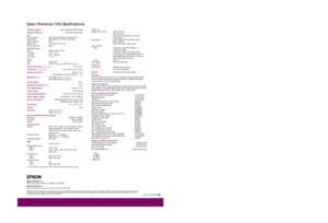 Page 2SM
The brightest ultraportable projector weighing only 3.9 lb, 
the Epson PowerLite 745c delivers incredible performance. 
Epson XGA LCDs work together with 2500 ANSI lumens for 
superior results in any setting. This ultraportable facilitates PC-free
presentations with USB or PCMCIA connectivity. And, it includes
802.11g Wi-Fi
®capabilities for high-speed wireless presentations, 
plus WEP, WPA, and LEAP compatibility. 
2500 ANSI lumens—Brightest projector under 4 lb!• Offers incredible flexibility for...