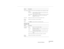 Page 92Using the Software
n  n  n  n  n  n  n  n 77
Custom Tab
 
View Change
Specify how the screen should disappear when changing the image source:Diagonally  
Images disappear and appear from the top left of the screen to the bottom right.
Left to Right  
Images disappear and appear from the left to the right.
Fade In  
Images appear from the center of the screen and disappear to the center.
Lamp Life
Displays the number of hours the lamp has been used.
Pattern Display
Displays the test pattern currently...