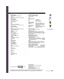 Page 2CYANMAGENTAYELLOWBLACK
PANTONE 5125
VARNISH
2361 McGaw Ave
Irvine, California 92614
PHONE:(949) 660-7080
FAX:(949) 975-1557Projection SystemEPSON Original Prism technologyLCD PanelEPSON 1.32 Poly-Silicon TFT; Active-matrixNumber of Pixels2,359,296 pixels(1024 x 768) x 3 panelsPixel ArrangementStripeLensManual zoom /manual focus1.2:1 zoom, F = 2.0 - 2.2, f = 35 - 42 mmKeystone CorrectionElectronic ±15 degreesLampUltra High Efficiency (UHE) 2000 hrs. (est.)120W (user replaceable)Image SizeDiagonal 26 -...