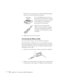 Page 8478Appendix A: Connecting to Additional EquipmentIf it doesn’t fit, you may have to use a Macintosh desktop adapter, 
which you can buy from EPSON (see page 8). 
To use the adapter, remove its cover as 
shown and set its DIP switches according 
to the resolution you want to use, such as 
16-inch mode. See your Macintosh 
documentation for instructions.
Replace the cover and connect the 
adapter to the free end of the computer 
video cable. Then plug the cable (with 
the adapter) into the video port on...