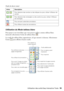 Page 55Utilisation des outils Easy Interactive Tools55
Utilisation du Mode tableau blanc
Pour passer à un écran blanc que vous pouvez utiliser comme tableau blanc 
interactif, sélectionnez l’icône de tableau blanc  .
Les outils du tableau blanc apparaissent, tel que montré ci-dessous. Sélectionnez 
l’icône   pour afficher d’autres outils.
  Pour dessiner des cercles ou des ellipses (ou pour utiliser l’effaceur de 
cercle).
  Pour dessiner des rectangles ou des carrés (ou pour utiliser l’effaceur 
de...