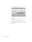 Page 142142Managing Projectors4. Click the 
Advanced button. You see this screen.
5. Click 
Import.
6. On the next screen, select the file you want to import and 
click
Open.
The names of all of the groups in the file are added to the 
Connection Group list on the Advanced screen.
To connect to the projector from the new computer, follow the steps 
beginning on page 137. 