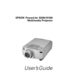 Page 1EPSON
®
 PowerLite
®
 8200i/9100i
Multimedia Projector
User’s Guide 