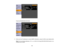 Page 59

PowerLite
95/96W/905/915W/1835
 5.
Enter uptotwo IPaddresses toreceive SNMPnotifications, using0to 255 foreach address field.
 Note:
Donot use these addresses: 127.x.x.xor224.0.0.0 through255.255.255.255 (wherexis a
 number
from0to 255).
 59 