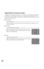 Page 3030Adjustments for Computer Images
In addition to the settings described above, you can adjust the Tracking and Sync settings for 
analog RGB computer images. Normally, these settings are adjusted automatically by the 
projector. If you notice that the image is blurry or contains dark vertical bands, you may need 
to adjust the settings yourself.
■Auto Setup
Leave this setting on so that the projector automatically adjusts the tracking, sync, and 
position of the image.
■Tracking
Adjust the tracking to...