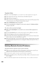 Page 6060
The picture is blurry.
■Make sure the Input Signal is set correctly for your video equipment (see page 35).
■There may be dirt on the lens. Clean the lens as described on page 49.
■Adjust the focus (see page 21).
■Make sure the lens is not fogged by condensation. If you’ve just moved the projector from 
a cold environment, wait a couple of minutes before using it.
■Adjust the Sharpness setting (see page 28). 
■If you’re projecting from a computer, you may need to adjust the Tracking and Sync 
settings...