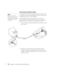 Page 9286Appendix A: Connecting to Additional Equipment
Connecting the Mouse Cable
To use the remote control as a mouse, follow the steps below. You’ll 
use a different mouse cable, depending on whether your computer has 
a round PS/2 mouse port or a flat USB port. 
The USB cable also provides audio support. If your computer 
supports USB and your presentation includes sound, you can play it 
through the projector’s speakers by connecting the USB cable. 
1. Connect the square end of the USB cable to the...