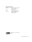 Page 97Technical Specifications97
Safety and Approvals
United States FCC 47CFR Part15B Class B (DoC)
UL60950 Third Edition
Canada ICES-003 Class B
CSA C22.2 No. 60950 (cUL) 
CE Marking Directive 73/23/EEC, 89/336/EEC
IEC60950 Third Edition
EN 55022, EN 55024
Pixelworks
™ DNX™ ICs are used in this 
projector. 