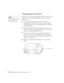 Page 7468Maintaining and Transporting the Projector
Transporting the Projector
The projector contains many glass and precision parts. If you need to 
transport it, follow these packing guidelines to prevent damage
to the projector:
When shipping the projector for repairs, use the original 
packaging material if possible. If you do not have the original 
packaging, use equivalent materials, placing plenty of cushioning 
around the projector.
When transporting the projector a long distance, first put it in a...