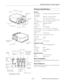 Page 1EPSON PowerLite 7700p Projector
11/00 EPSON PowerLite 7700p Projector - 1
Projector Specifications 
General
Type of display Poly-silicon Thin Film Transistor (TFT)
Size of liquid
crystal panels    Diagonal: 1.3 inches (33.6 mm) 
Lens F=1.7 to 2.3, f=49 to 63 mm
Resolution 1024
 ´ 768 pixels (native display format)
Color reproduction 24 bit, 16.7 million colors
Brightness 3000 lumens (ANSI)
Contrast ratio 400 : 1
Image size 22 to 300 inches
Projection distance 3.6 to 47.6 feet (1.1 to 14.5 meters)...