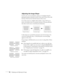 Page 4436Displaying and Adjusting the Image
Adjusting the Image Shape
In most cases, you can maintain a square or rectangular image by 
placing the projector directly in front of the center of the screen with 
the base of the lens level with the bottom of the screen. 
Even if the projector is slightly tilted (within a range of 40° up or 
down), the projector has an automatic keystone correction function 
that detects and corrects vertical keystone distortion.
It takes about one second after projection starts...