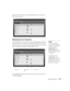 Page 147Managing Projectors147
You see the status of each of your registered projectors on the main 
EMP Monitor screen:
Monitoring Your Projectors
The EMP Monitor screen lets you monitor your projectors using the 
Status, Video Source, and Error icons shown below. These let you see 
which projectors are currently being used, from which source (or port) 
they are projecting an image, and if a problem occurs.  
For detailed status information, select the projector in question and 
click 
View details. 
note
To...