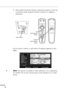 Page 60n  n  n  n  n
38
3. Press either the Enter button (operation panel) or the top 
or bottom multi-purpose button (remote) to display a 
submenu. 
As you select a menu, a sub-menu of options appears to the 
right.
¨
Note: The options available in some submenus vary, depending 
on whether the current image source is the computer or a video 
source.
Menu
1
24
5
3
- Volume +
Power Source
Effects
Resize
Help Custom
FreezeAV/Mute
bottom
multi-purpose
buttontop
multi-purpose
button
Enter button 