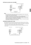 Page 31 Connecting the projector to a computer - 29
 When the monitor port is the 5BNC
Point
·Do not bind the Power Cable and the Computer Cable together. Failure to observe this 
may result in video noise and malfunctions.
·An adapter may be required when making the connection depending on the stand of the 
computer’s port. Refer to the computer instruction manual for further details.
·There are cases where the optional Mac Desktop Adapter (ELPAP01) and Mac Monitor 
Adapter are required when connecting up to...