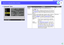 Page 8786
Using the Configuration Menu Functions Using the Configuration Menu FunctionsEMP-7850 User’s Guide
Advanced1 Menu
StandbStandb
y Modey Mode
:
StarStar
tup Screentup Screen
ONON
OFFOFF
:
VideoVideoAudioudioSettingSettingUsers LogoUsers LogoAdvAdv
anced1anced1
AboutAboutReset AllReset All
ProgProg
ressivressiv
e
Color Adjustment
Color Adjustment
Color Color 
Tempemp
.RGB
RGB
Rear Proj.Rear Proj.LanguageLanguage
SelectSelect
[English][English]
ResetReset
ExExecuteecute
AdjustAdjust
ONON
OFFOFF
ONON...