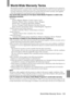 Page 105 World-Wide Warranty Terms - 103
World-Wide Warranty Terms
This product includes a world-wide warranty, which allows the equipment to be repaired in 
more than forty-five countries of the world. Note that product is not covered by the terms of 
warranty stated here, but by the terms of warranty laid out on the warranty card supplied 
when the equipment is purchased in each relevent country. 
The world-wide warranty for the Epson Multi-Media Projector is valid in the 
following countries:

·Austria...