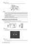 Page 9694 - Replacing the lamp
5Attach the Fan.
Align the direction, insert the fan, and then secure it in place with the two screws.
Point
·Ensure that the lamp has been firmly secured in place. For safety reasons, this projector 
has been designed so that the power supply is automatically disconnected when the fan 
is removed. It will not be possible to switch on the power supply unless the lamp and Fan 
have been properly fitted.
·A replacement Air Filter is packaged with the replacement lamp. Replace the...