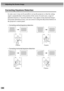 Page 4644
Correcting Keystone Distortion
In some cases it may not be possible to set up the projector so that the setting 
angle is perpendicular to the position of the screen. In such cases, a type of 
distortion known as keystone distortion may appear in the projected images. 
If keystone distortion occurs, you can correct it using the [Keystone] buttons on 
the projectors control panel.
Correcting vertical keystone distortion
Correcting horizontal keystone distortion
Sync+
Tracking - Tracking +
Sync-Menu...