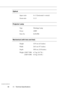 Page 10486A ¥ Technical Specifications
Optical
Aspect ratio 4 ´ 3 (horizontal ´ vertical)
Zoom ratio 1:1.3
Projector Lamp
Type Discharge Lamp
Power 150W
Parts No ELPLP04
Mechanical (with lens and feet)
Height 15.9 cm (6.3 inches)
Width 24.5 cm (9.7 inches)
Depth 38.0 cm (15.0 inches)
Weight (EMP-7100) 6.7 kg (14.7 lb.)
(EMP-5100) 6.5 kg (14.4 lb.) 