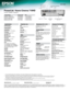 Page 4Specifications
Projection System 
3LCD, 3-chip technology
Projection Method 
Front/rear/ceiling mount
Driving Method 
Epson poly-silicon TFT Active Matrix
Pixel Number 
1,024,000 dots (1280 x 800) x 3
Color Light Output
1 
2800 lumens 
White Light Output
1 
2800 lumens (Iso 21118 standard)
Aspect Ratio 
16:10 (supports 4:3 and 16:9)
Native Resolution 
720p (1280 x 800) WXGA
Resize
640 x 480 (VGA), 1024 x 768 (XGA),  
1152 x 864 (sXGA), 1400 x 900 (WXGA+),  
1440 x 900 (WsXGA), 1680 x 1050 (WsXGA+), 
1400...