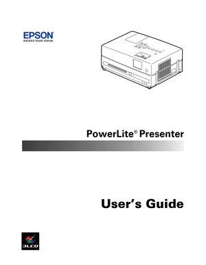 Page 1
PowerLite® Presenter
User’s Guide 