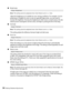 Page 3636Making Detailed Adjustments
■Brightness
Note: This setting cannot be adjusted when Color Mode is set to x.v. Color. 
Adjust the brightness so it’s suitable for your viewing conditions. For example, if you’re 
projecting in a brightly lit room or onto an especially large screen, you may need to 
increase the brightness. Decrease the brightness for dark rooms or small screens; this also 
reduces power consumption and fan noise, and helps to prolong the life of the lamp. 
■Contrast
Note: This setting...