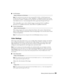 Page 39
Making Detailed Adjustments39
■4-4 Pull-down
Note:  This setting can be used only when viewing NTSC, M-PAL, or PAL60 signals input 
through the Video or S-Video ports, or 480i, 1080i /60Hz, or 1080p/24Hz signals input through 
the Component, HDMI1, or HDMI2 ports (see  page 67). This setting cannot be used when the 
Color Mode is set to x.v. Color (see page 29) or with a signal input through the PC port.
This setting allows you to select whethe r images are projected with 4-4 pulldown 
detection or 2-3...