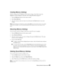 Page 43
Making Detailed Adjustments43
Creating Memory Settings
Memory settings store the Brightness and Contrast settings, Color Mode, Auto Iris, 
Brightness Control, Sharpness, and ot her color settings described on page 39.
1. Press the 
Memory button on the remote control.
2. Select 
Save Memory.
3. Select the memory name you  want to use, then press the 
Enter button to save your 
settings.
Note:  Saved settings are indicated by a green highlight  next to the memory name. If you select 
a name that is...