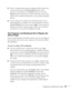 Page 29Displaying and Adjusting the Image29
■If you’ve connected more than one computer and/or video source, 
you may need to press the 
Source Search button on the 
projector’s control panel, or the 
Search button or one of the 
Source buttons on the remote control to select the correct source. 
(Allow a few seconds for the projector to sync up after pressing the 
button.)
■If you’re using a PC notebook, press the function key on your 
keyboard that lets you display on an external monitor. It may be 
labeled...