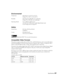 Page 67Specifications67
Environmental
Temperature Operating: 41 to 95 °F (5 to 35 °C)
Storage: 14 to 140 °F (–10 to 60 °C)
Humidity Operating: 20 to 80% RH, non-condensing
Storage: 10 to 90% RH, non-condensing
Operating altitude Up to 7500 feet (2286 meters);
over 4921 feet (1500 meters), enable High Altitude mode 
in the Settings menu (see page 49)
Safety
United States FCC Part 15B Class B (DoC)
UL60950-1
Canada ICES-003 Class B
CSA C22.2 No. 60950-1
Pixelworks DNX
™ ICs are used in this projector.
Compatible...