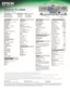Page 81  Color and white light output will vary depending on mode selected. Wh\
ite light output measured using ISO 21118 standard. 
2  This projector does not meet the DICOM standard Part 14 and should not be used as a medical diagnostic device.
3  Data source: ProjectorCentral.com Jan 2011. Average of 1038 shipping models for which manufacturers provided lumens and total power data, all resolutions and brightness levels.
4  See our website for convenient and reasonable recycling options at...