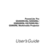 Page 1PowerLite
®
 Pro
G5450WUNL/G5550NL/
G5650WNL/G5750WUNL/
G5950NL Multimedia Projector
User’s Guide 