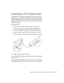 Page 68Appendix A: Connecting the Projector to a Computer63
Connecting to a DVI Computer Source 
The projector’s DVI (Digital Visual Interface) port receives pictures 
directly from your computer in digital format. This lets the projector 
display images of greater clarity than can be achieved using a standard 
analog VGA connection. You’ll need one of the optional DVI cables 
described on page 4.
Follow these steps:
1. Make sure your computer and the projector are turned off.
2. If you are connecting to a...