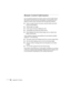 Page 7368Appendix B: Notices
Remote Control Information
You can operate the projector by remote control via a line-of-sight infrared 
(IR) receiver at the front and rear of the projector. The projector may not 
respond to remote control commands under the following conditions:
There is an object between the remote control IR emitter and the IR 
receiver on the projector.
Ambient light is too bright.
Certain types of fluorescent lighting are used.
A strong light source shines into the IR receiver.
Other...