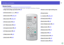 Page 1212
Part Names and Functions
Remote Control
If you position the   over the button icon or button name, a description of that button will appear.
•[Video] button sp.20•[S-Video] button sp.20
•Numeric buttons sp.28•Remote control light-emitting area 
•[A/V Mute] button sp.22•[E-Zoom] button ( ) ( ) sp.24•[Enter] button sp.26, p.34•[Esc] button sp.26, p.34•[Auto] button sp.20
•[Menu] button sp.34•[Power] button•[Color Mode] button sp.16•[ ] buttons sp.26, p.34•[Freeze] button sp.22
•[Page down] [Page up]...