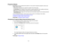 Page 54

Projection
Modes
 Depending
onhow youpositioned theprojector, youmay need tochange theprojection modesoyour
 images
projectcorrectly.
 •
Front (default setting)letsyou project fromatable infront ofthe screen.
 •
Front/Ceiling flipstheimage overtop-to-bottom toproject upside-down fromaceiling orwall mount.
 •
Rear flipstheimage horizontally toproject frombehind atranslucent screen.
 •
Rear/Ceiling flipstheimage overtop-to-bottom andhorizontally toproject fromtheceiling andbehind
 a
translucent screen....