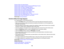 Page 106

Solutions
WhenNoImage Appears
 Solutions
WhenImage isIncorrect UsingtheUSB Display Function
 Solutions
WhenNo Signal Message Appears
 Solutions
WhenNot Supported Message Appears
 Solutions
WhenOnlyaPartial ImageAppears
 Solutions
WhentheImage isNot Rectangular
 Solutions
WhentheImage Contains NoiseorStatic
 Solutions
WhentheImage isFuzzy orBlurry
 Solutions
WhentheImage Brightness orColors areIncorrect
 Solutions
WhenThereisNo Sound orLow Volume
 Parent
topic:Solving Problems
 Solutions
WhenNoImage...