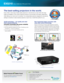 Page 2EX5210 MULTIMEDIA PROJECTOR
For more information on Epson’s environmental  
programs, go to eco.epson.com
Eco Features
•	 Energy-efficient	3LCD	light	engine
•	 Energy-efficient	E-TORL	lamp
•	 Designed	to	be	recycled	
3
•	 RoHS	compliant
•	 Epson	America,	Inc.	is	a	SmartWay	SM Transport Partner 4
The best-selling projectors in the world.
Epson offers a wide range of high-quality projectors to meet almost any need. Built with image 
quality and reliability in mind, Epson projectors enhance communication...