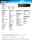 Page 4Specifications and terms are subject to change without notice. Epson, E-TORL and Instant Off are registered trademarks, Epson Exceed Your Vision is a registered logomark and Better Products for a Better 
Future is a trademark of Seiko Epson Corporation. PrivateLine is a registered trademark, Duet is a trademark and Epson Connection is a service mark\
 of Epson America, Inc. SmartWay is a service mark of 
the U.S. Environmental Protection Agency. All other product and brand names are trademarks and/or...