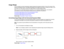 Page 66

Image
Shape
 You
canproject anevenly rectangular imagebyplacing theprojector directlyinfront ofthe center ofthe
 screen
andkeeping itlevel. Ifyou place theprojector atan angle tothe screen, ortilted upordown, oroff
 to
the side, youmay need tocorrect theimage shape forthe best display quality.
 When
youturn onautomatic keystonecorrection inyour projectors Settingsmenu,yourprojector
 automatically
correctsverticalkeystone effectswhenyoureposition theprojector.
 Correcting
ImageShape withtheHorizontal...