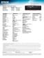 Page 4EX5230 Pro XGA 3LCD Projector 
Epson America, Inc. 
3840 Kilroy Airport Way, Long Beach, CA 90806Epson Canada Limited 
185 Renfrew Drive, Markham, Ontario L3R 6G3 www.epson.com 
www.epson.ca
1
 
Compar
 ed to leading 1-chip DLP business and education projectors based on NPD data, July 2011 through June 2012. Color brightness (color light output) measured in accordance with IDMS 15.4. 
Color brightness will vary depending on usage conditions.
2  
Color brightness (color light output) and white brightness...