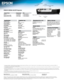 Page 4EX6210 WXGA 3LCD Projector
Epson America, Inc. 
3840 Kilroy Airport Way, Long Beach, CA 90806Epson Canada Limited 
185 Renfrew Drive, Markham, Ontario L3R 6G3 www.epson.com 
www.epson.ca
1 
Compared to leading 1-chip DLP business and education projectors based on NPD data, July 2011 through June 2012. Color brightness (color light output) measured in accordance with IDMS 15.4. 
Color brightness will vary depending on usage conditions.
2  Color brightness (color light output) and white brightness (white...