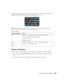 Page 31Connecting a USB Storage Device31
A file list appears when you connect your USB storage device to the projector. JPEG files are 
displayed as thumbnails, while .bmp, .gif and .png files appear as icons.
Note: Not all USB Mass Storage Class devices are supported. Bus-powered hard drives are not 
recommended. Avoid using a hard drive with multiple partitions.
Supported file types
Playing a Slideshow
Images stored on a USB storage device can be displayed in a slideshow. To play a slideshow:
1. Move the...