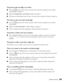 Page 53Problem Solving53
The picture looks too light or too dark.
■Press the   button on the remote control to select the best setting for your viewing 
environment. See page 19.
■Adjust the Brightness and Contrast settings. See page 37. 
■If the picture looks darker than it used to, you may need to replace the lamp. See page 44.
The colors on the screen don’t look right.
■Press the   button on the remote control to select the best setting for your viewing 
environment.
■Adjust the Color Saturation or Tint...