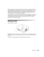 Page 25Playing Movies25
Screen surface quality can also affect the reflectivity of light in your projected image. Screen 
reflective properties are measured as “gain” rates, with 1.0 gain as the reflectivity of a white 
board. Highly reflective screen surfaces (above 1.0 gain) create a brighter image, but the 
brightness may not be uniform enough for a dedicated home theater environment and the 
colors may appear to shift from different viewing angles. 
In a home theater room with darkened surroundings and...