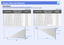 Page 5959
Screen Size and DistanceEMP-83/822/X5See the following table to choose the best position for your projector. The values are only a guide.
Units: cm (in.)  Units: cm (in.)
4:3 Screen Size
Projection Distance 
U
Offset 
V
16:9 Screen Size
Projection Distance 
U
Offset 
V
(When image position 
is off center)
Minimum   Maximum
(Wide) to (Tele)
Minimum   Maximum
(Wide) to (Tele)
30
61 ^ 46 (24 ^ 18)
84 to 101 (33 to 40)
5 (1.9)
30
66 ^ 37 (26 ^ 15)
91 to 110 (36 to 43)
-1 (-0.4)
40
81 ^ 61 (32 ^ 24)
113 to...