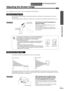 Page 1311
Basic Operations
Adjusting the Screen Image
You can adjust the screen image in order to obtain the best possible picture.
The size of the projected image is basically determined by the distance from the projector to the screen. 
(Setup Guide)
The following procedures explain how to adjust the screen image once the projector itself has been set up.
ProcedureTurn the zoom ring on the projector to 
adjust the image.
The image can be enlarged in this way to 1.35 
times the normal size.
If you would like...