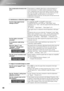 Page 42
40
Problem Solving
■Interference or distortion appear in images
■ Image is truncated (large) or small
Has condensation formed on the 
lens?If the projector is suddenly taken from a cold environment to a 
warm environment or if sudden  ambient temperature changes 
occur, condensation may form on the surface of the lens, and this 
may cause the images to appear fuzzy. Set the projector up in the 
room approximately one hour before it is to be used. If 
condensation forms on the lens, tu rn the power off...