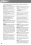 Page 56
54
Glossary
Following is an explanation of some of the terms used in this guide which may be unfamiliar or which 
were not explained in the manual itself. Further  information can be obtained by referring to other 
commercially-available publications.
 
Aspect
The ratio between an images length and its height. 
HDTV
 images have an aspect of 16:9 and appear 
elongated. The aspect fo r standard images is 4:3.
Component video
Video signals which have the video brightness signals 
and color signals...