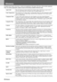 Page 2624-Glossary
Glossary
Complex terms used in this book, or terms not explained in the body of the text, will be briefly explained 
here. For further explanation, please consult commercially available reference texts.
Aspect ratioThe ratio between an images length and its height. Images which have an aspect ratio of 
16:9 are called Widescreen. The aspect ratio for standard images is 4:3.
Color TemperatureThe temperature of an object which is emitting light. When the colour temperature is high, 
colours...